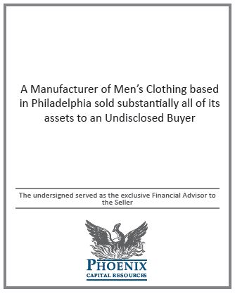Mens Clothing Manufacturer
